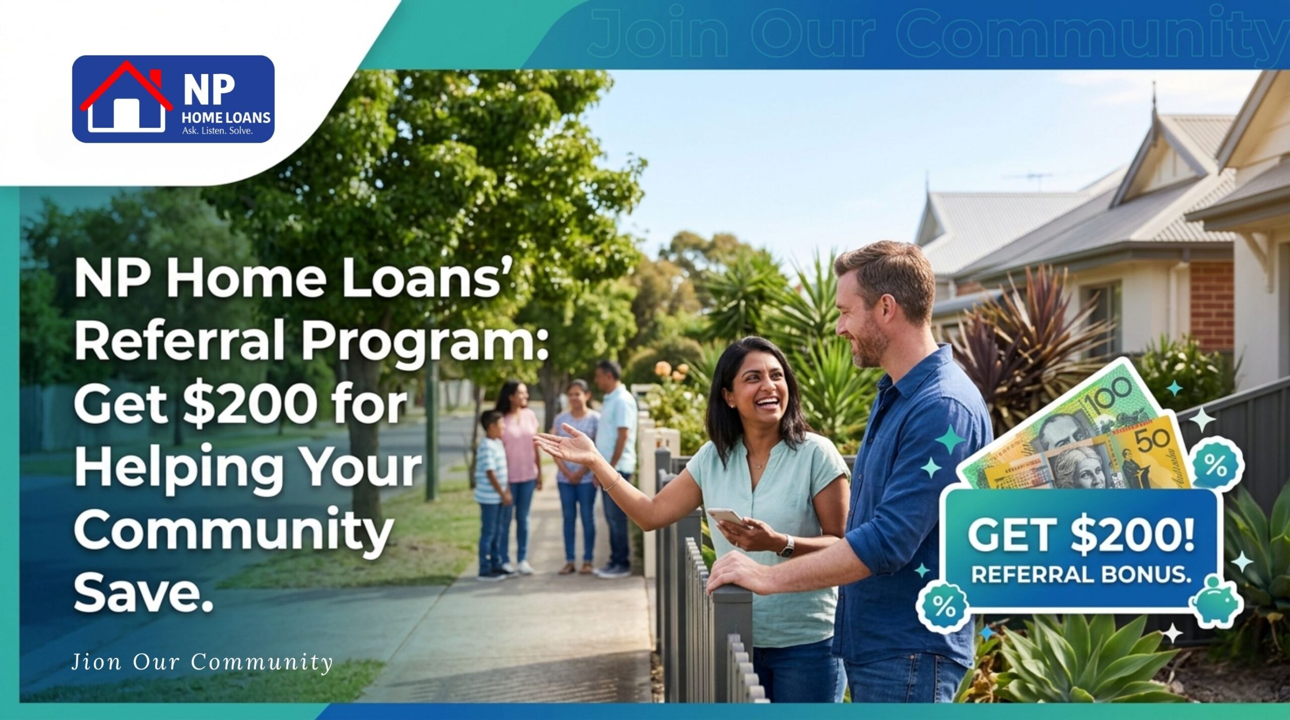 NP Home Loans’ Referral Program